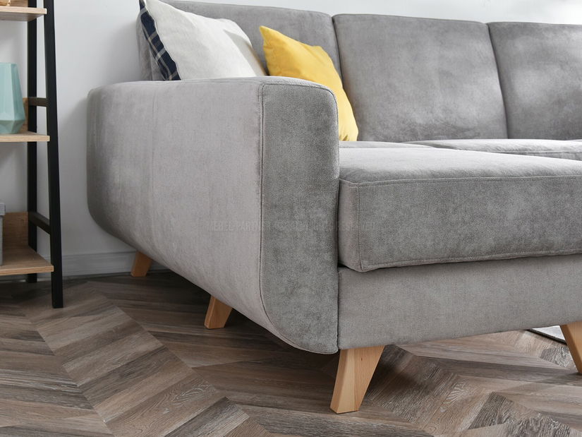 Kutna garnitura Kalisz (siva)