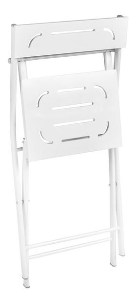 Set masă scaune de grădină (3 buc) Bonita (alb)