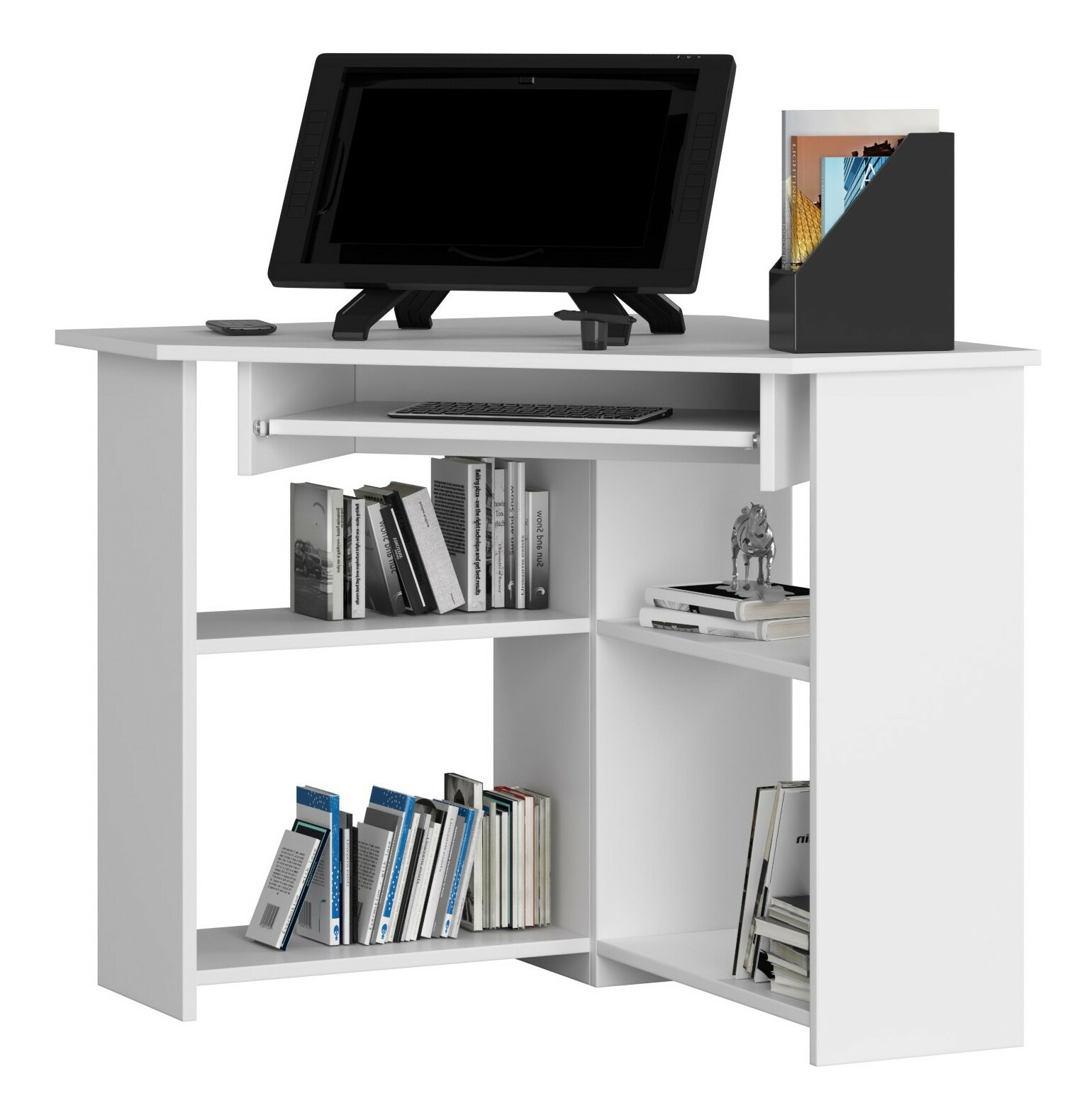 PC asztal Trata (fehér)