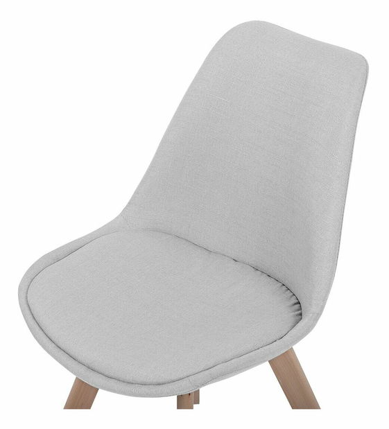 Set 2 buc. scaune pentru sufragerie Soho (gri deschis)