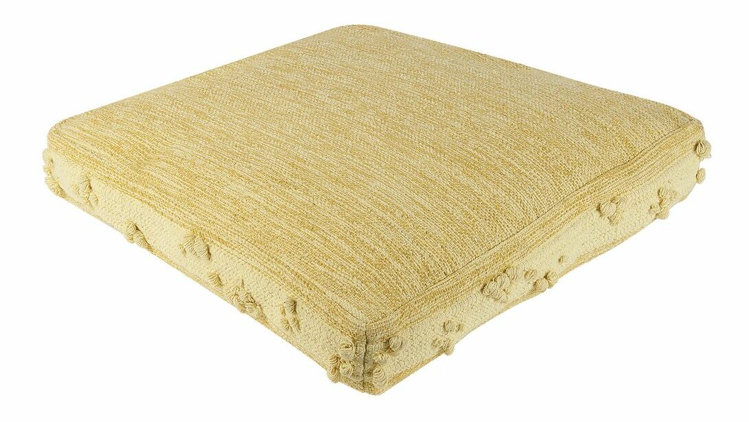 Vankúš na sedenie 60 x 60 x 12 cm Clon (žltá)