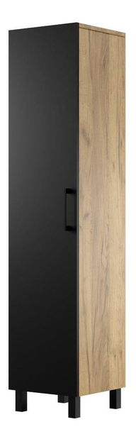 Dulap cu rafturi Arante (craft auriu + negru)