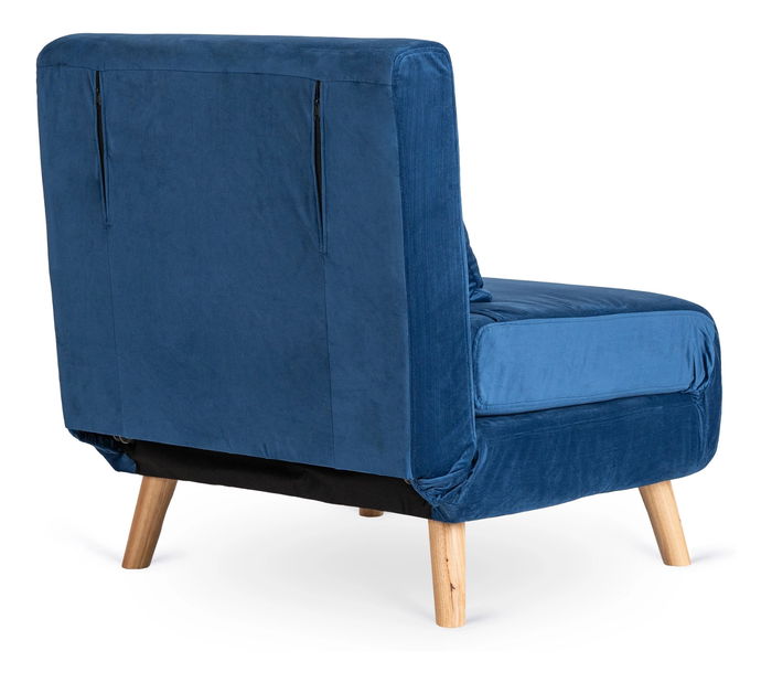 Rozkladacie kreslo Motecacleta 1 (námornícka modrá) 