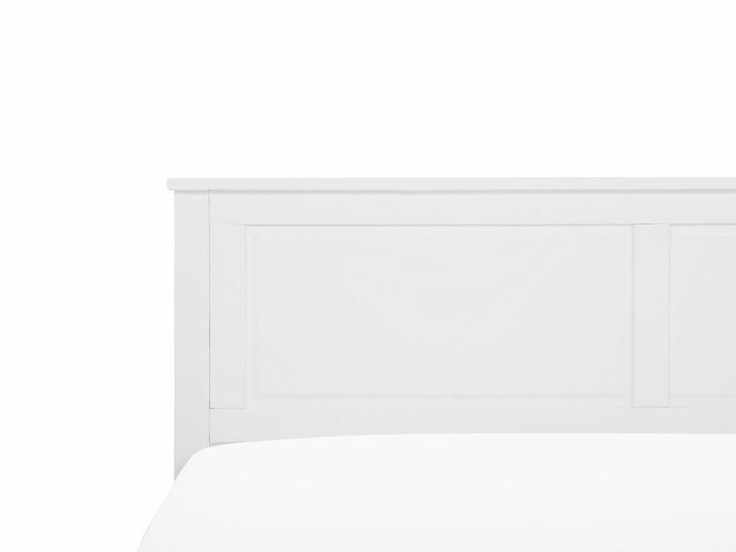 Franciaágy 180 cm OLIVA (fa) (fehér)