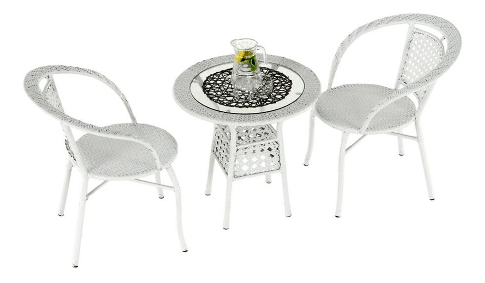 Kerti rattan szett 1+2 Jenna