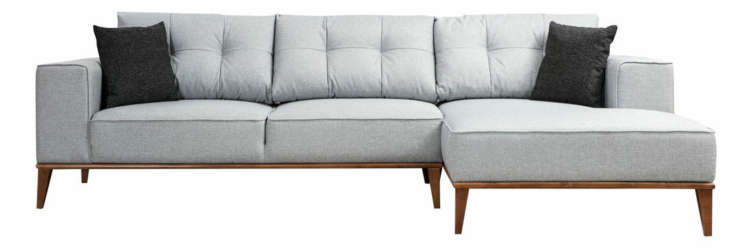 Kutna garnitura Mountain (D) (svijetlosiva)