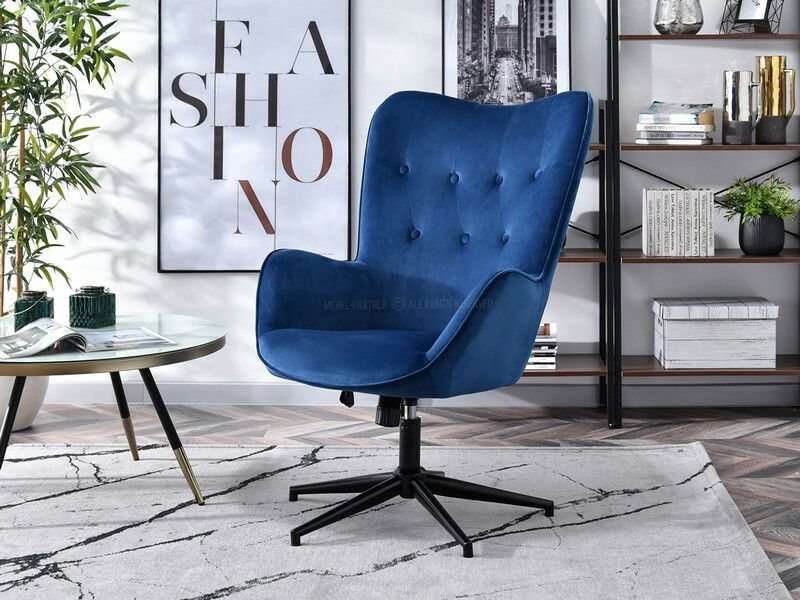 Fotel Truni (tengeri + fekete)