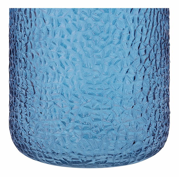 Váza TRABZON (27 cm) (látka) (modrá)