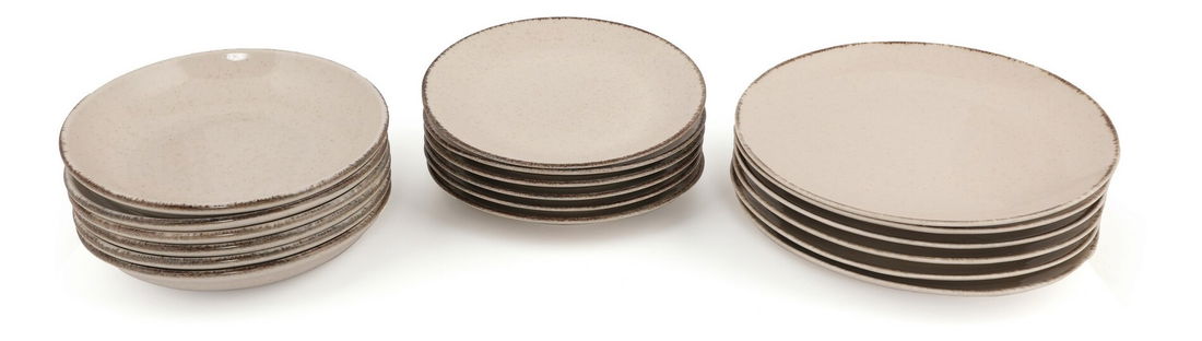 Set mobilier sufragerie (18 buc.) Celeste (scorțișoară)