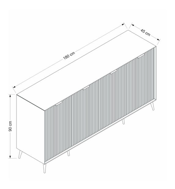 Măsuță consolă Asir Luxie