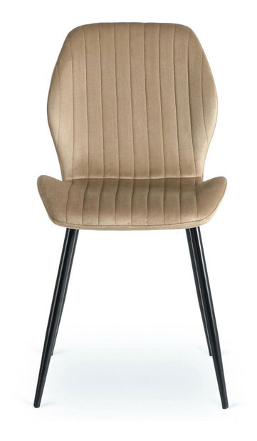 Jedálenský set Gravar (dub zlatý + čierna + béžová) (pre 4 osoby)