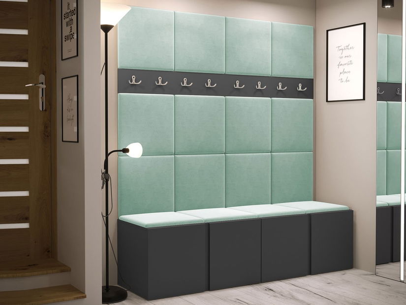 Előszoba bútor Timothy V (grafit) (Manila 11)