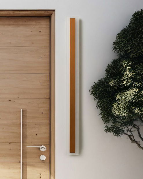 Lampă de perete pentru exterior 100 cm Rashad (Auriu) 