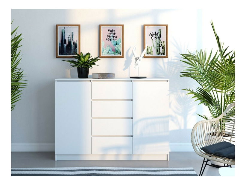 Komoda Perseia 2D4S (bijela) *trgovina