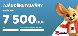 Ajándékutalvány 7500 HUF értékben