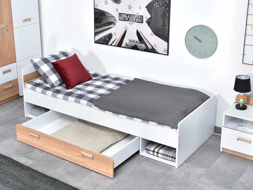 Mobilier cameră studenți Clerigo 04 (alb)