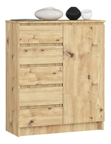 Comodă Kirmair (stejar craft)