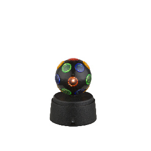 Corp iluminat decorativ LED Disco 28017 (negru + multicolor)