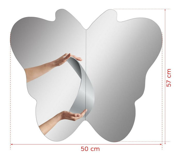 Zrkadlo Loviso (ružová) (s osvetlením)