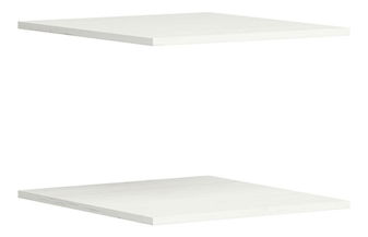 Set polica za ormar za garderobu (2 kom.) Frija 6 (andersen bijeli bor + hrast artisan) 