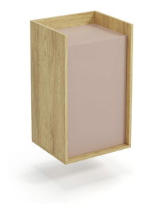 Ormarić Mozelle 1D (hikor + ružičasta)