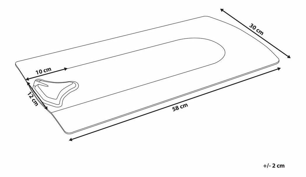 Vízágy melegítő Cruz (szürke)