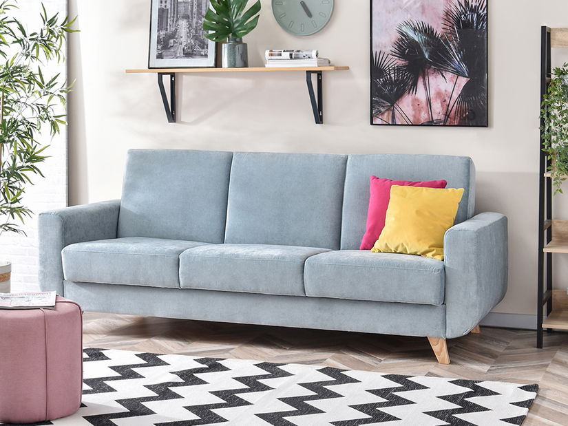 Pohovka trojsedačka Kalisz (modrá)