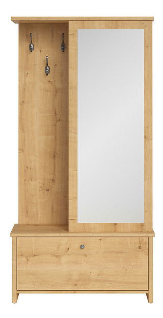 Predsieň BRW Porto PPK/95 (dub prírodný burlington) *výpredaj