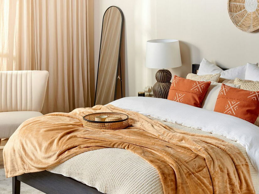 Pătură 200 x 220 cm Bayby (bej nisipiu)