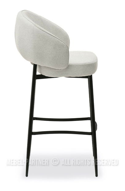 Scaun bar Ravelianto (bej + negru)