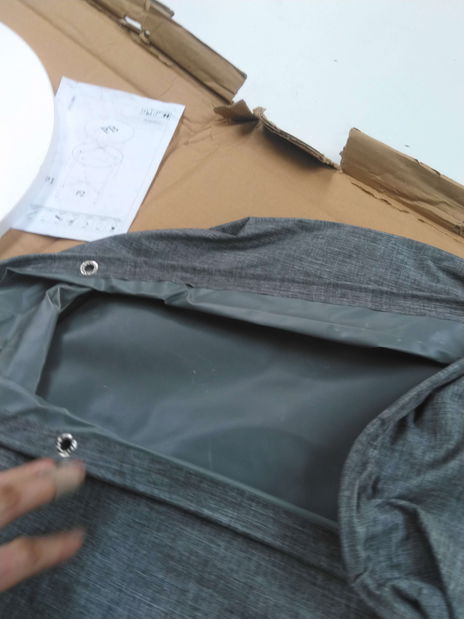 Pomoćni stolić Rotenstein (orah + crna) *outlet moguća oštećenja