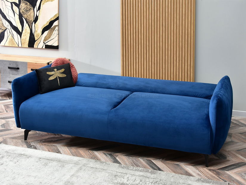 Kétszemélyes kanapé Lasciare (fekete)