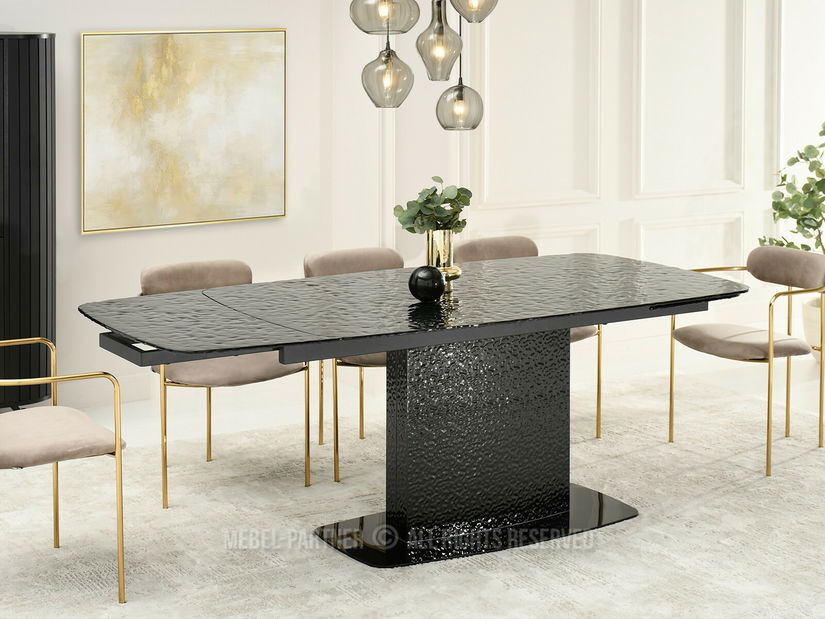 Masă sufragerie Jocosos (negru)