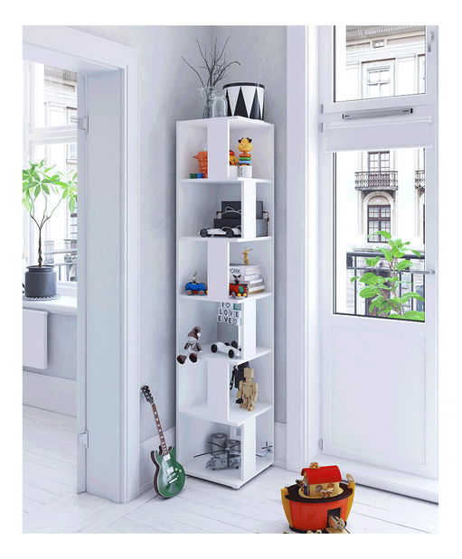 Regál Kodaro (biela) *bazár