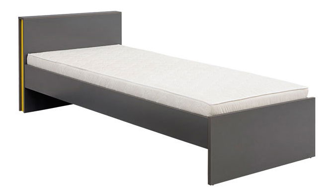 Jednolôžková posteľ 90 cm BRW Graphic LOZ/90