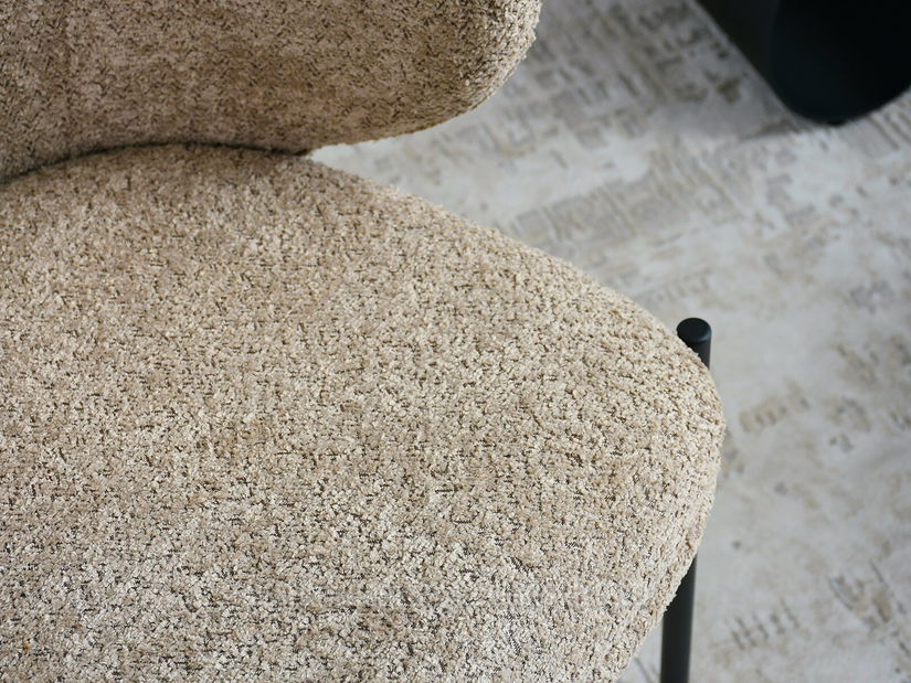 Scaun Marleen (bej închis + negru)