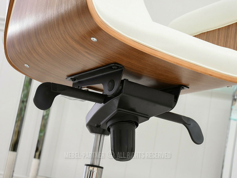 Fotoliu de birou Lendirnard (crem)