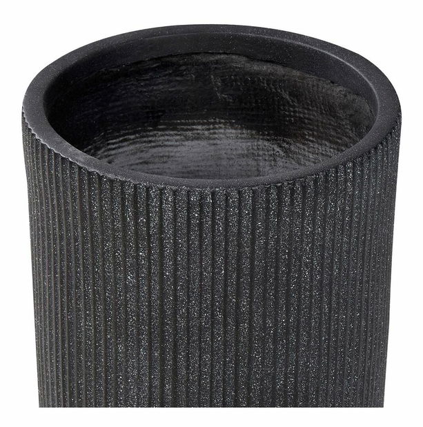 Kvetináč ⌀ 30 cm Eanty (čierna)