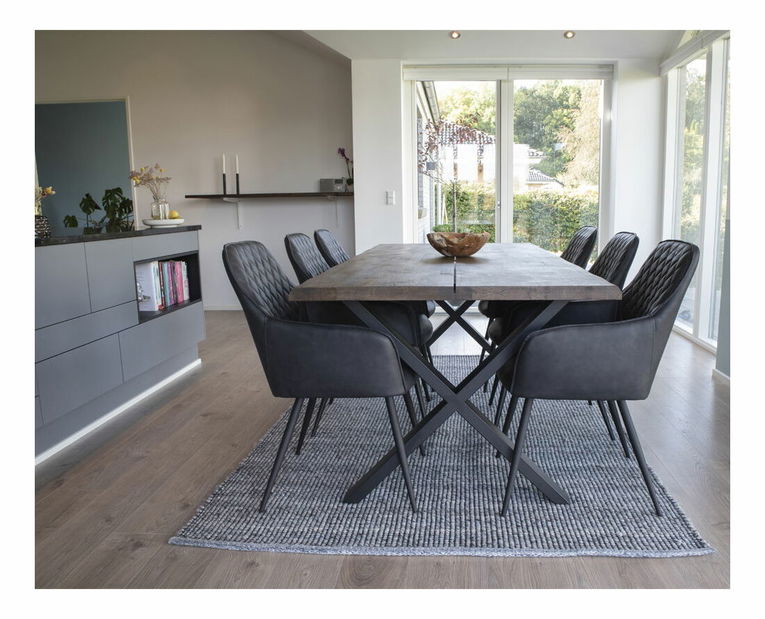 Jedálenská stolička Heravina 1 (čierna)