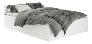 Manželská posteľ Cosimo III (biela) (s roštom)