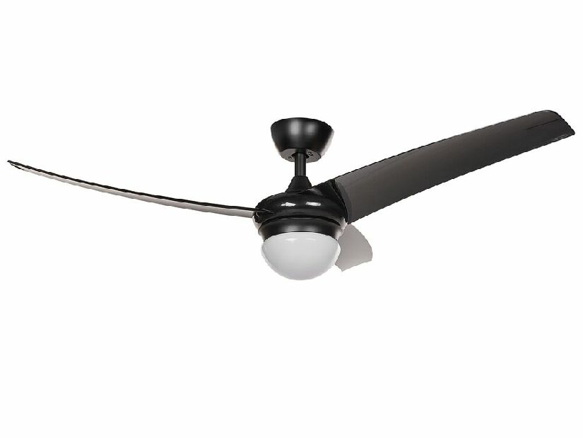 Ventilator de tavan cu lumină Jibza (negru)