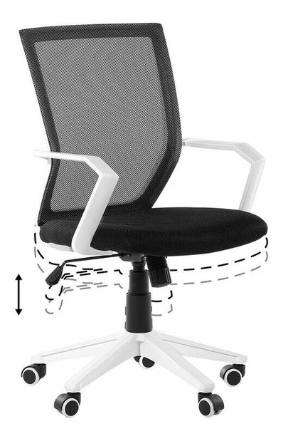 Kancelárska stolička Relive (čierna)