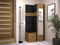 Mobilier hol Tovenaz XXV (stejar artisan + negru)