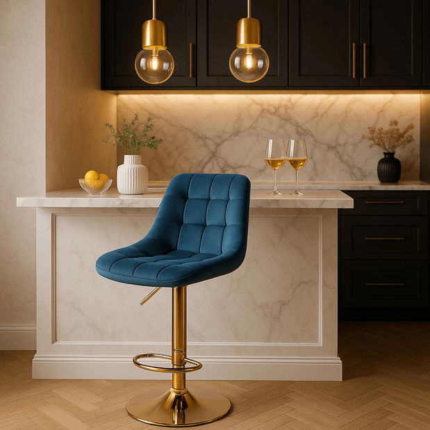 Bárszék Aportaban 1 (kék) 