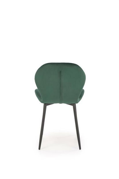 Scaun de sufragerie Kuzmiento (verde închis)