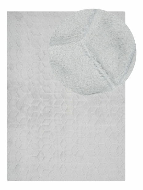 Tepih od umjetnog krzna 160 x 230 cm Thae (sivo-zelena)