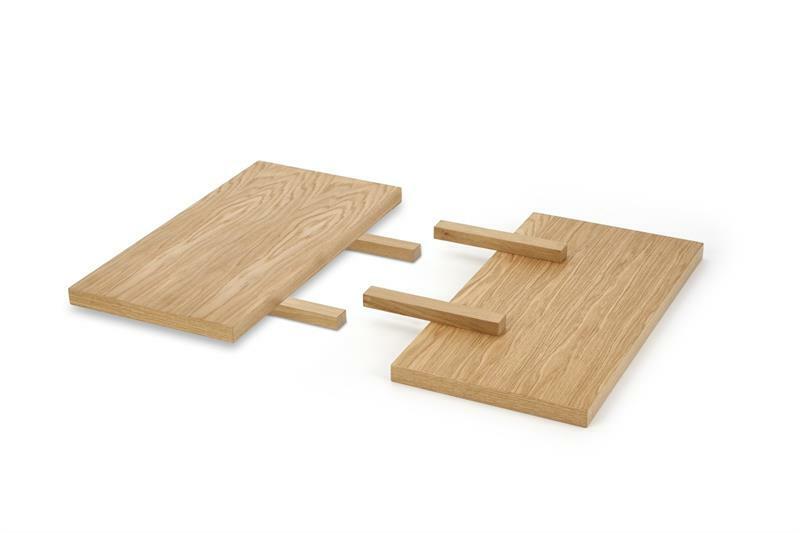 Masă de sufragerie extensibilă Masya 2 (stejar natural)