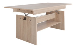 Blagovaonski stol na razvlačenje 120/160x70 cm Lava (hrast sonoma)