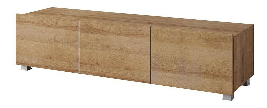 TV asztal/szekrény Brenali 150 BR04 (arany tölgy)