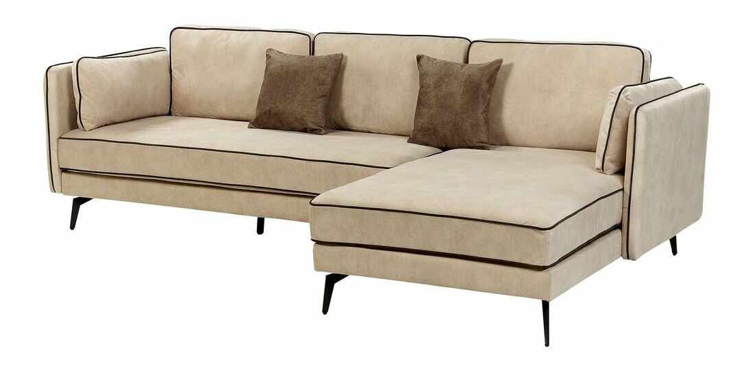 Sarok ülőgarnitúra Askel (bézs) (B)